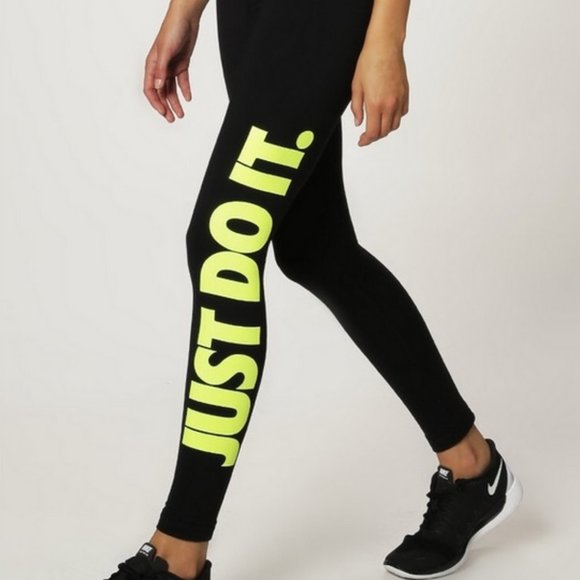 Nike Pants - NIKE PRO Just Do It Leggings